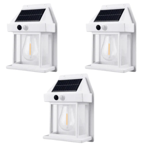 Luminária Solar com sensor de presença Ecoluz