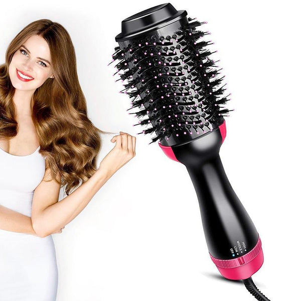 LisaPro 4 em 1 - Escova Alisadora, Secadora, Modeladora e Anti-frizz