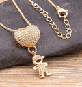 Colar Amor de Mãe Banhado a Ouro 18k